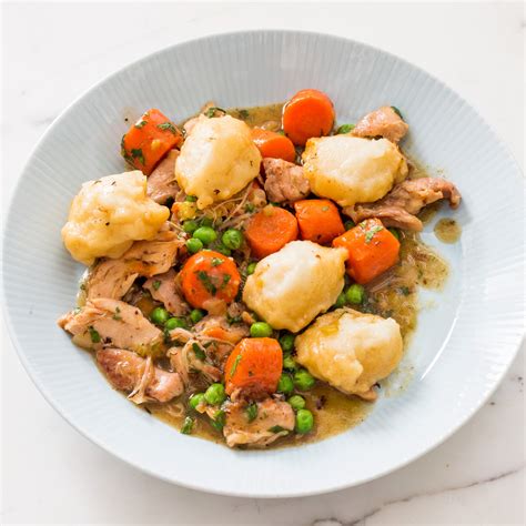 The key to this dish is the glutinous rice flour which creates a dumpling that is chewy and luscious on the inside, yet ever so slightly crispy on the outside. Gluten-Free Chicken and Dumplings | America's Test Kitchen