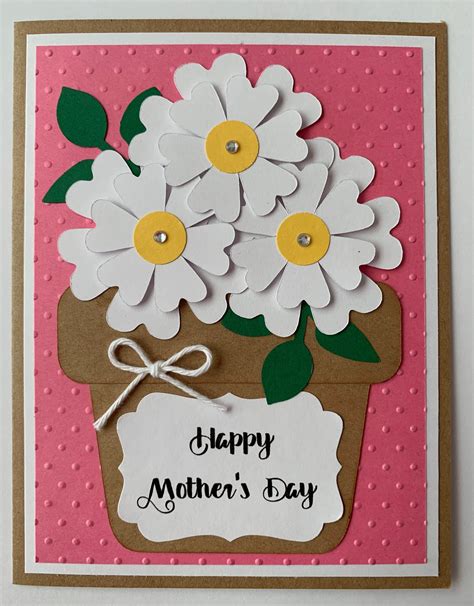 Handmade Mothers Day Card A2 Mom Mother Mommy Mum By Juliespapercrafts On Etsy Mothers
