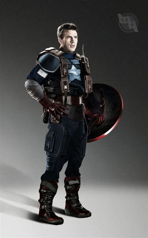 Captain America Concept Art By Marcel0 On Deviantart