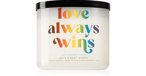 Bath And Body Works Love Always Wins Scented Candle Uk