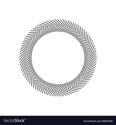 Burst Beams Rays Geometric Design Circles Vector Image