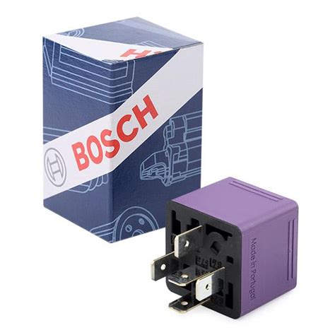 Bosch Relais Grisnoir Sans Fixation Boîtier Plastique Relais