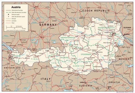 Printable Map Of Austria Printable Word Searches