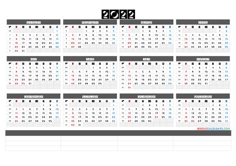 Free Printable Calendar 2022 With Notes Calendar Printables Free Blank