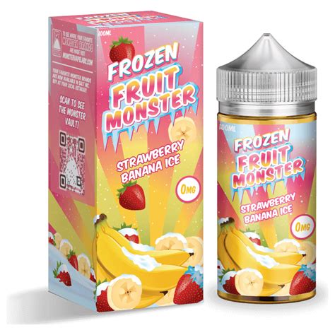 Frozen Fruit Monster Strawberry Banana Ice 100ml Apotecario Vape Store