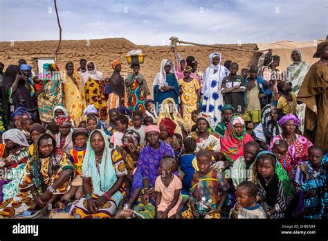 African People Taken In Bandiagara In The Mopti Region In Mali Stock