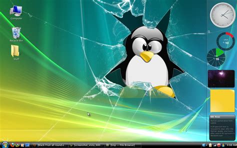 Linux Windows Vista By Digitallydestined On Deviantart