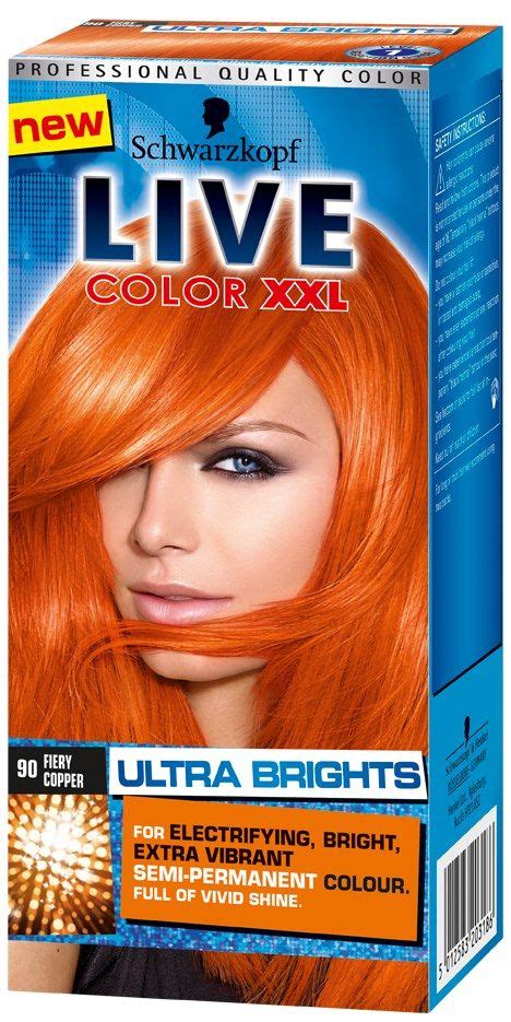 Fiery Copper Xxl Live Need This Schwarzkopf Live Colour Bright