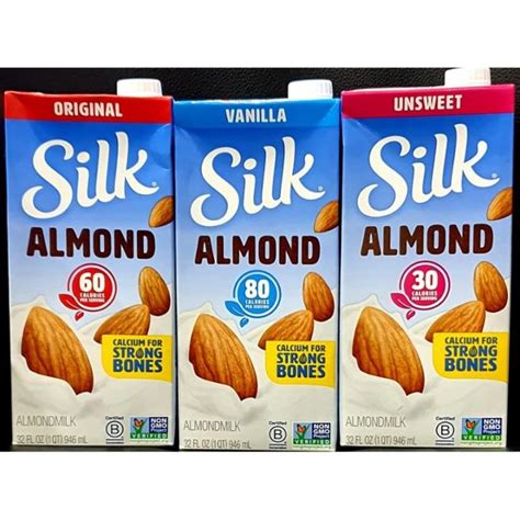 Silk Almond Milk Unsweetened Vanilla Original 946ml Lazada Ph