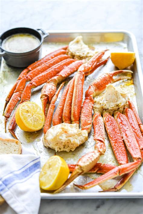 Oven Baked Crab Legs Recipe Fed Fit