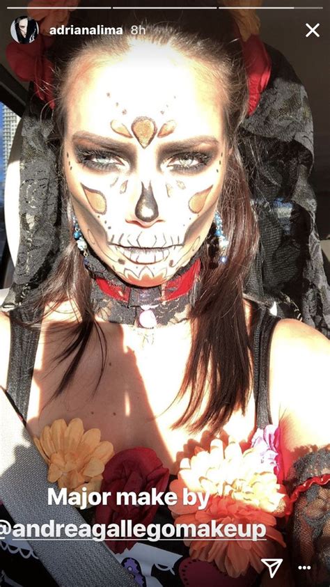 Pin By Franchesca On Goals Halloween Face Makeup Makeup Adriana Lima