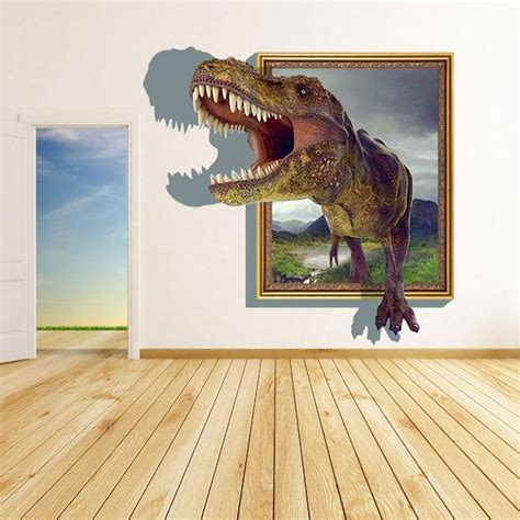 3d Dinosaur Wall Art Decor