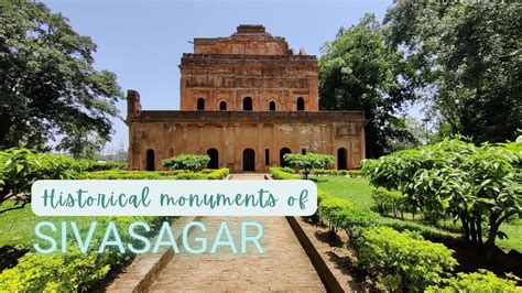 Historical Monuments Of Sivasagar Assam Rang Ghar Talatal Ghar