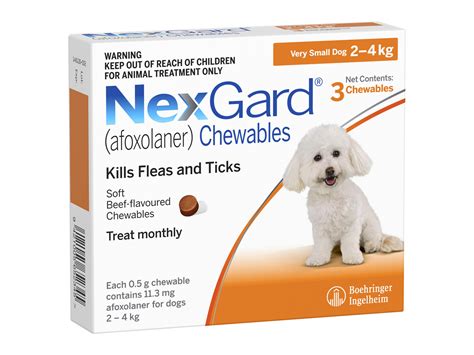 Nexgard Spectra Flea And Worm Treatment For Dogs Vet Warehouse