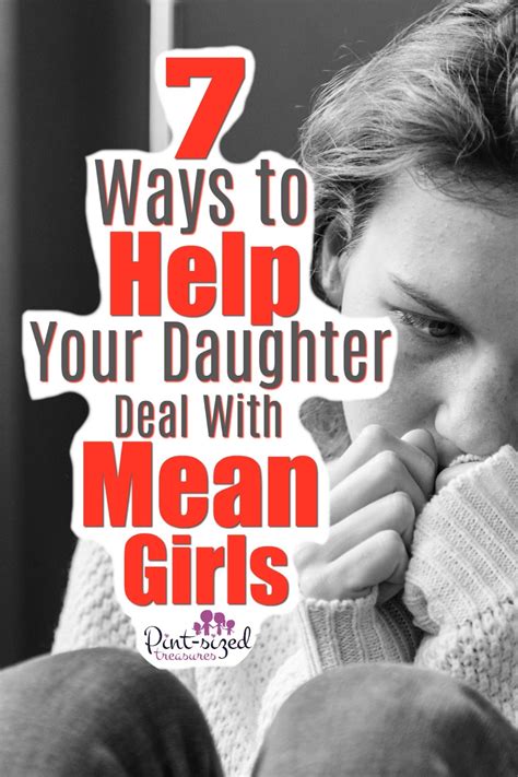 7 ways to help your daughter deal with mean girls