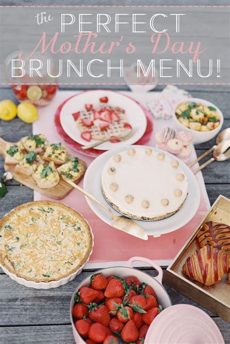 Celebrate Mother S Day With A Delicious Brunch This Easy Spring Menu Includes Waffles