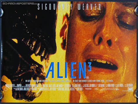 Alien 3 1992 Original British Quad Movie Film Poster