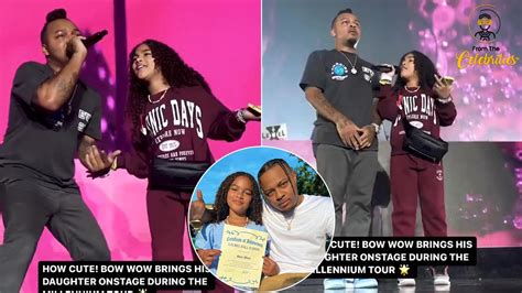 Bow Wows Daughter Shai Moss Performs With Her Dad On The Stage 🎤 Youtube