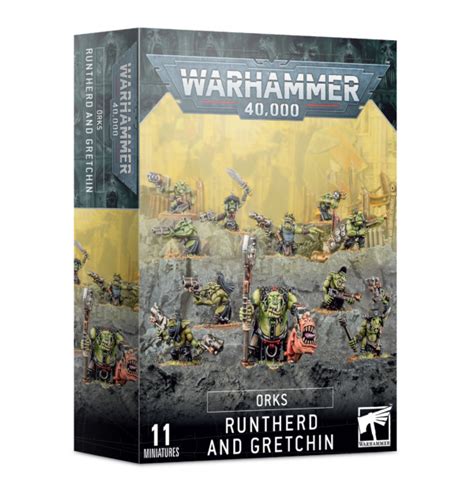 Warhammer 40k Orks Runtherd And Gretchin Titan Games