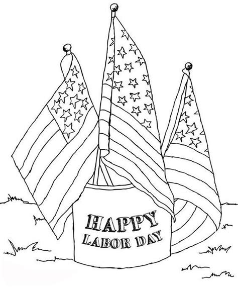 Free And Easy To Print Labor Day Coloring Pages Labour Day Labor Day