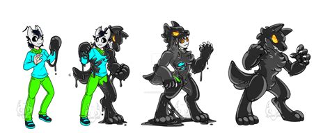 Com Goopy Spooky Werewolf Tf Sequence By Hypnosiswolf On Deviantart