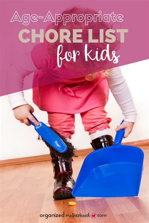 Chore Ideas For Kids An Age Appropriate List From Toddlers To Teens