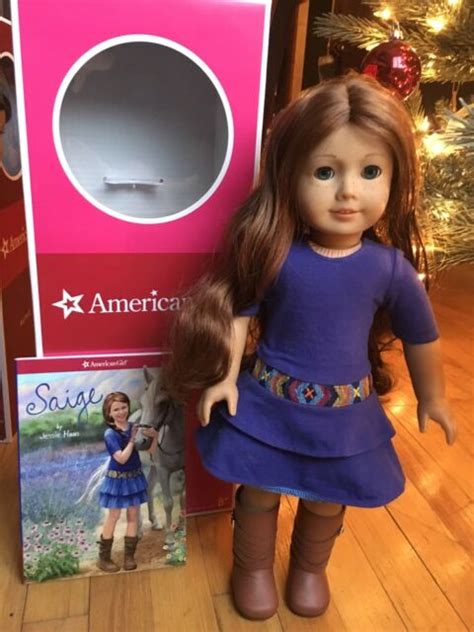 American Girl Doll Of The Year 2013 Saige Retired Original Clothing And