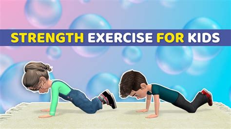 Easy Body Strengthening Exercises For Kids Youtube