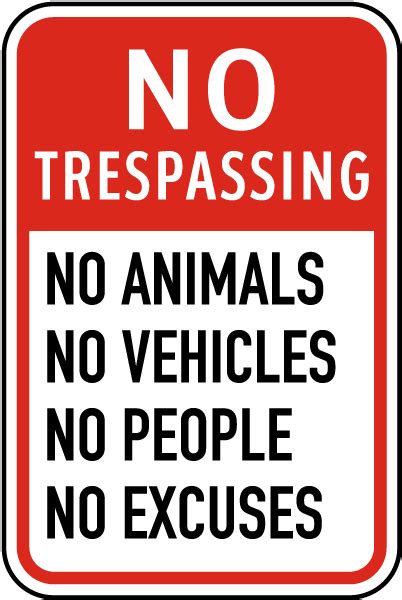Announcing New Funny No Trespassing Signs Funny Sign Friday Safety
