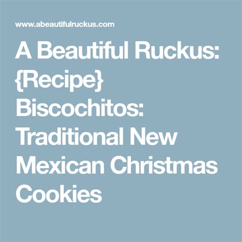 They're used in baking to bind, lift, and moisten cakes. {Recipe} Biscochitos: Traditional New Mexican Christmas Cookies | Mexican christmas