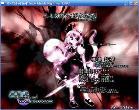 Touhou Eiyashou Imperishable Night User Screenshot For Pc Gamefaqs