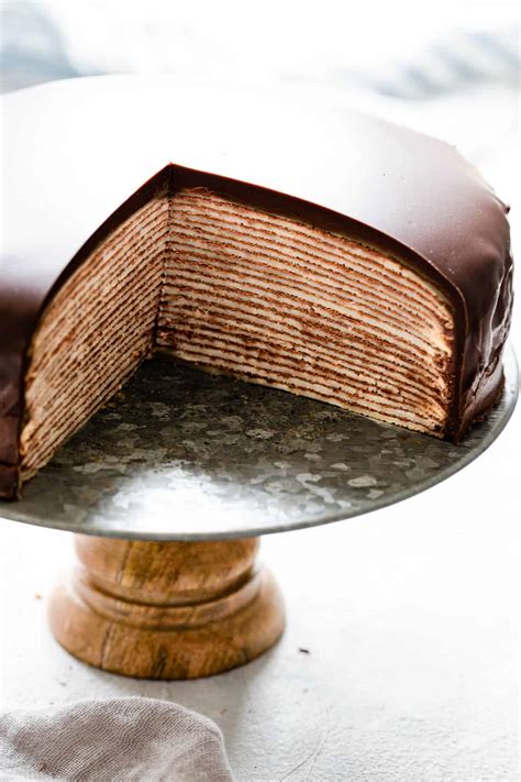How To Make An Impressive Chocolate Crepe Cake