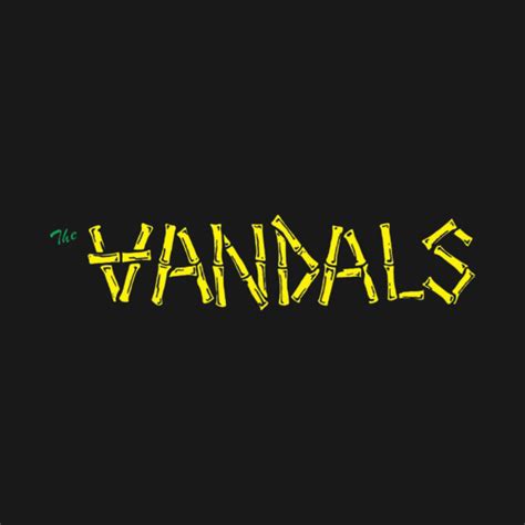 The Vandals Logo The Vandals T Shirt Teepublic