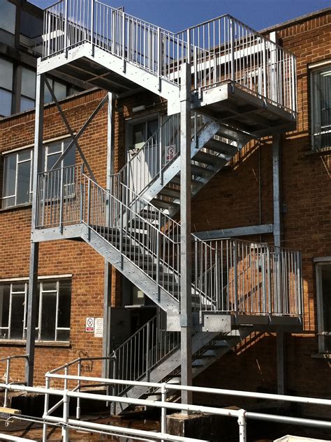 Fire Escape Staircases Morris Fabrications Ltd Architectural