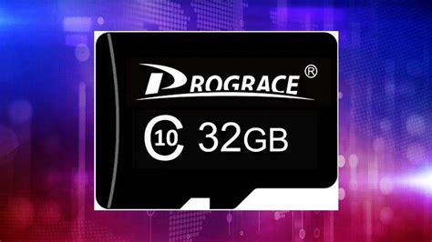 Prograce Micro 32gb Memory Card Class 10 Tf Card For Kids