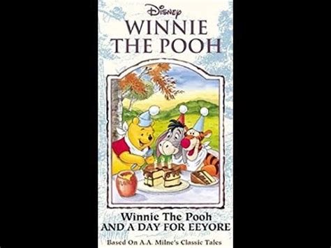 Opening To Winnie The Pooh And A Day For Eeyore 2000 VHS YouTube