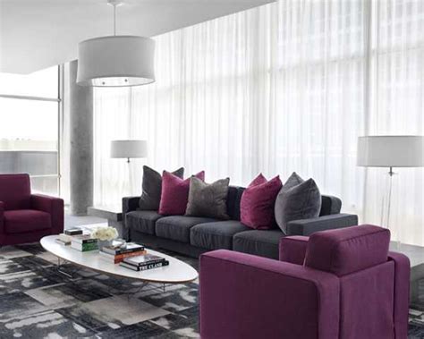 Decoration palette cool color palette grey palette color balance bedroom colors bedroom ideas bedroom decor one thing to remember when you decorate your living room in purple is that the shade of purple you choose will. Modern Interior Design, 9 Decor and Paint Color Schemes ...