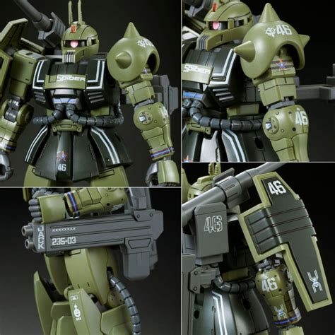 Gundam The Origin Ms 04 Prototype Zaku Blue Spec Custom Work