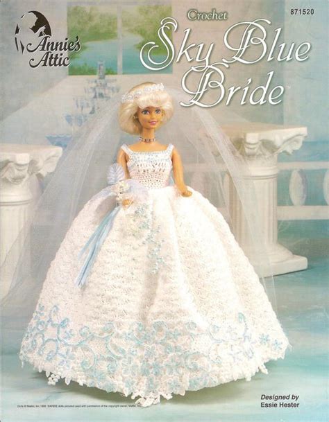 We gathered 26 gorgeous princess and ball gown wedding dresses to wear down the aisle. Crochet Barbie Doll Wedding Gown Pattern