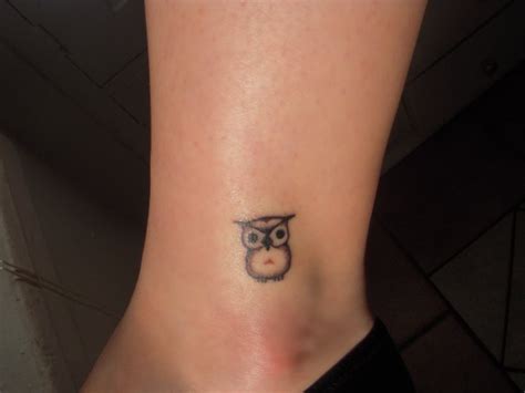 Small Owl Owl Tattoo Small Simple Owl Tattoo Cute Owl Tattoo