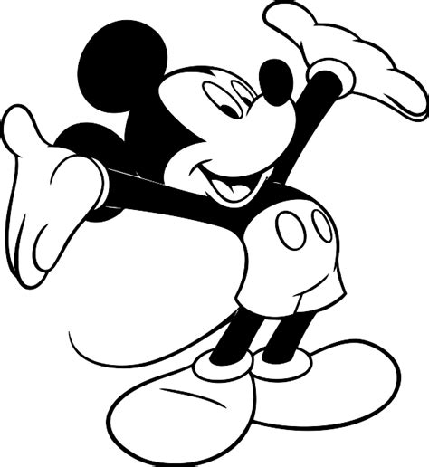 Kleurplaat Mickey Mouse Disney 911
