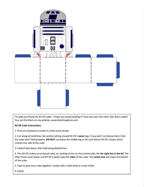 R2d2papercraftwithinstructions 1 Web Katie Coughran