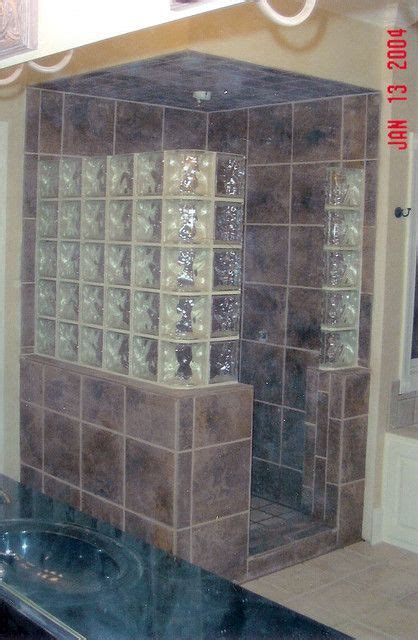 Glass Block Shower Enclosure Glass Block Shower Glass Shower Glass