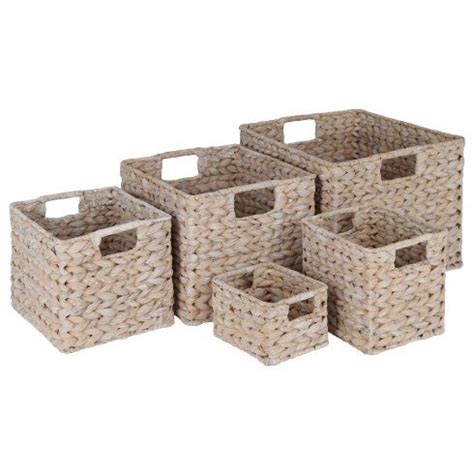 We did not find results for: Buy White Water Hyacinth Storage Baskets from The Basket ...