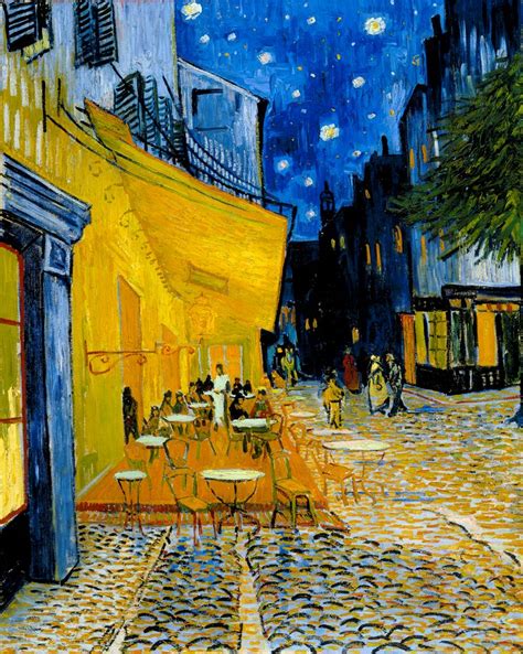 Vincent Van Gogh The Paintings Cafe Terrace On The Place Du Forum