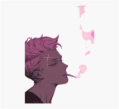 Pink Aesthetic Anime Boy Pfp Smoking Imagesee