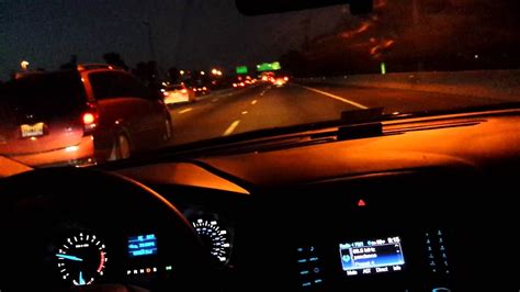 My 2013 Ford Fusion S Night Driving Youtube