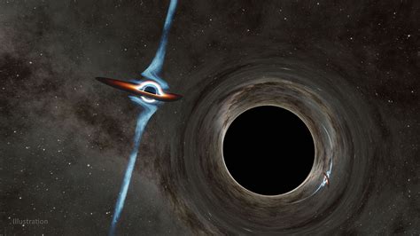 Nasa Discovers Two Giant Black Holes Moving Towards A Merger