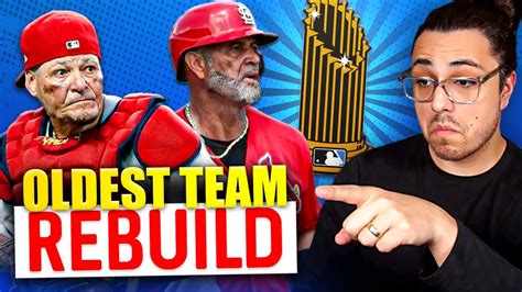 Rebuilding The Oldest Team Ever In Mlb The Show 22 Youtube