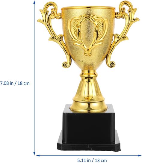 Gold Trophy Cup Plastic Award Trophies Cups First Place Winner Award
